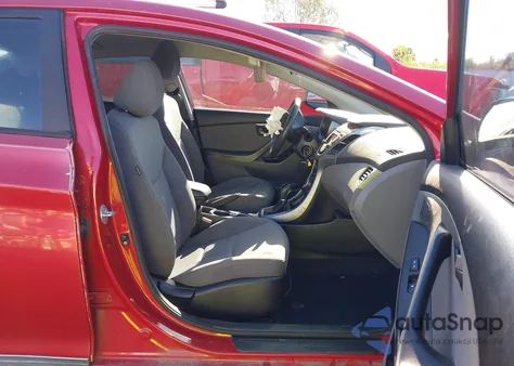 2014 Hyundai Elantra Se from USA, damaged, VIN KMHDH4AE7EU081912